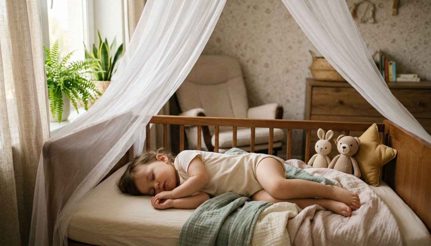 Le sommeil des tout-petits menacé ? L’importance de protéger la chambre des moustiques